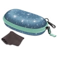 thumbnail image 1 of Funda para gafas de sol Fintie Hard Shell a prueba de golpes con mosquetón azul, 1 of 8