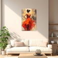 thumbnail image 5 of ZHONGYUTONG Dancing Canvas Wall Art Dancer Girls Pictures Ballet Women Painting Elegant Dancer Poster for Living Room Decor Framed (28.00" x 42.00"), 5 of 5