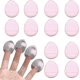 thumbnail image 1 of 10 Pieces Finger Powder Powder Makeup Mini Powder Soft Powder Powder For Foundation Concealer Cosmetic Foundation Sponge Mineral Powder Wet And Dry, 1 of 1