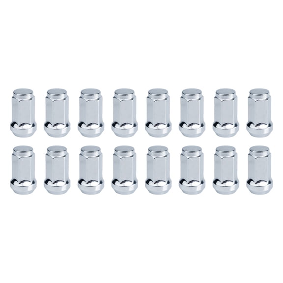Tusk Tapered Lug Nut 10mm x 1.25mm Thread Pitch w/14mm Head Chrome (16pk) for Honda FL 400 PILOT 1989-1991
