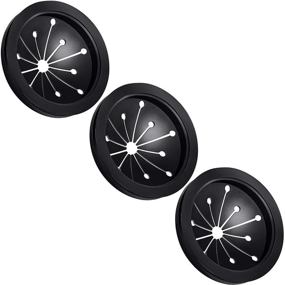 3 Pcs Garbage Disposal Splash Guards Sink Baffle Disposal Replacement Multi-function Drain Plugs food Waste Disposer Accessories for Whirlaway, Waste King and GE Models (3.1inch)