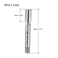thumbnail image 2 of Uxcell Metric M12x1 H2 High Speed Steel Straight Flutes Metric Machine Screw Thread Tap, 2 of 4
