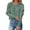 Green, variant on Plus Size Sweater Tops On Seasonal Autumn and Winter Women's Pullover Blouse Knitting Long Sleeve Solid Tops Sweaters Green 6(M)