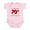 Petal Pink, variant on CafePress - It's Grandpa's 70Th Birthday Infant Bodysuit - Baby Light Bodysuit, Size Newborn - 24 Months