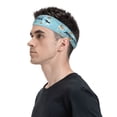 thumbnail image 2 of Balery Let's Go on an Adventure Sports Headbands for Men,Moisture Wicking Workout Headband, Sweatband Headbands for Running,Cycling,Football, 2 of 9