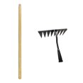 thumbnail image 2 of GROWTH TANK Gardening Hoe Weeding Rake Gardening Tools Agricultural Tools Practical Hardened 1.2m Handle, 2 of 9