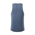 thumbnail image 4 of Busydd Tank Tops Men Solid Color Round Neck Sleeveless Mens Undershirts Summer Casual Breathable Workout Men's Tank Tops M, 4 of 4