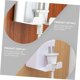 thumbnail image 4 of 2pcs Mobile Phone Charging Stand Towel Hooks Wall Mounted Shelves for Storage Wall Shelf Brackets Hanger Stand Tv Mount Controller Holder Storage Hooks Plug Socket No Punching Abs, 4 of 5