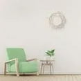 thumbnail image 4 of Espejo de pared colgante de macramé, espejo decorativo redondo de pared, adorno artístico para apartamento, hogar, dormitorio, sala de estar., 4 of 6