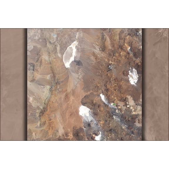 24"x36" Gallery Poster, Natural-colour image of Parque Nacional Llullaillaco