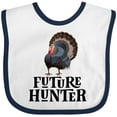 thumbnail image 3 of Inktastic Turkey Hunting Future Hunter Boys Baby Bib, 3 of 4