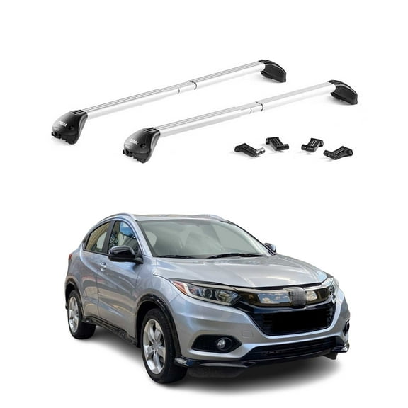 OMAC Roof Rack Cross Bars For Honda HR-V 2016-2022 Silver Luggage Carrier 2 Pcs