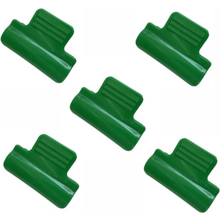5Pcs 8/11/16/19mm Greenhouse Clamps Clips Film Row Cover Netting Tunnel Hoop Clip Shading Net Rod Clip Plant Extension Support Gardening (Color : 16mm, Size : 5pcs)