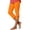 Orange, variant on Women's High Waisted Yoga Pants, Heart Shaped Hollow Out Capri Leggings, 7/8 Length Workout Running Pants, Stretchy Comfort Gym Tights for Women-Beige