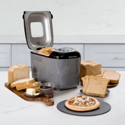 West Bend Hi-Rise Bread Maker with 12 Preset Digital Controls, 3 lb Capacity, in Gray (47413)