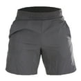 thumbnail image 5 of SOOMLON Summer Shorts for Men Festival Beach Casual Trouser Shorts Mens Quick Dry Swim Trunks Comfy Shorts Elastic Waist Beach Sports Shorts Gray XL, 5 of 6