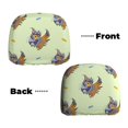 thumbnail image 3 of Headrest Covers for Cars Accessories Interior for Women Men 2Pcs - Quirky Owl Head Rest Cover for Car Decorations, Car Headrest Cover for Car Decor Interior, 3 of 8