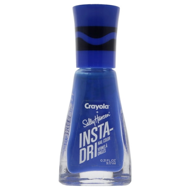 Sally Hansen InstaDri Crayola Nail Color 522 Bluetiful 0.31 oz Nail