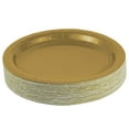 thumbnail image 3 of JAM Paper & Envelope Round Paper Party Plates, Gold, 50 per Pack, Medium, 9", 3 of 4