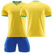 thumbnail image 4 of Conjunto de ropa de fútbol para niños y adultos, traje para hombre, camiseta de secado rápido para fitness al aire libre para mujer, 4 of 6
