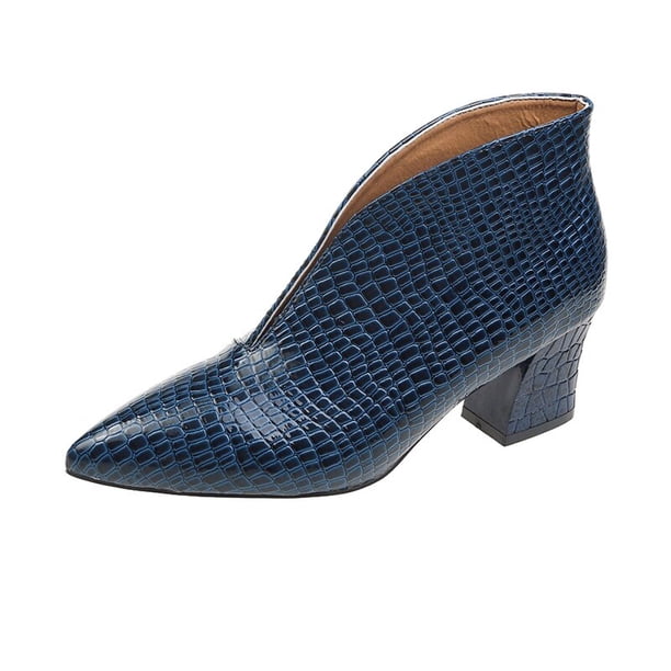 Zapatos de tacón de charol de serpiente para mujer Gao Jinjia LED