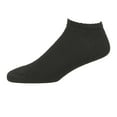 thumbnail image 5 of 8 Pair Men Cushioned Sport Socks No Show Crew Athletic Basketball Size 10-13 BLK, 5 of 7