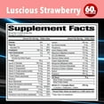 thumbnail image 4 of Vitamin Whey Protein Powder Strawberry - 60g Protein - 26 Vitamins & Minerals, 4 of 6