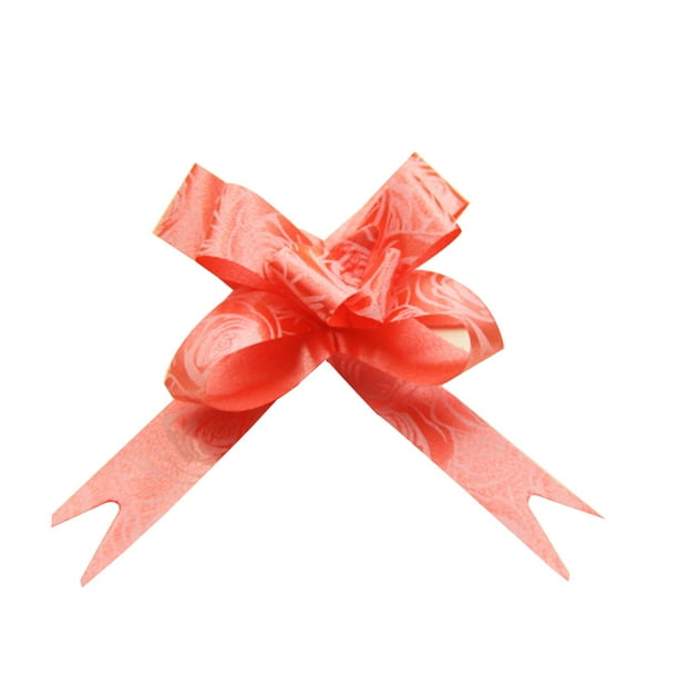 Advancent 200 Pieces Packing Pull Bow Ribbons Decoration Wrapping Present Decor Reusable Style DIY Party Supplies for Birthday Saving Time Type3 NO3