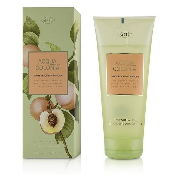 4711 Acqua Colonia White Peach & Coriander Aroma Shower Gel 200ml/6.8oz