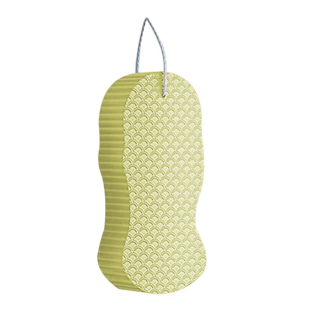 Esponja de baño súper suave Perfecl Amarillo 14cmx7cmx3cm