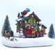 thumbnail image 5 of Casa Pueblo Navideña Adornos Navideños Resina Del Con LED, 5 of 9