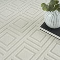 thumbnail image 6 of Nourison Casual 5'3" x 7' Ivory Modern Indoor Rug, 6 of 8