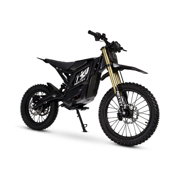 NEXVEY FLASH PRO Electric Dirt Bike for Adults, 5000W Peak Mid-Drive Motor Electric Motorcycle with Wheelie Assist, 55MPH 55 Miles 60V 27Ah, 17/14" Tires All-Terrain Off-Road E-Bike