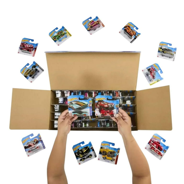 Hot Wheels 60-Pack Die-Cast Cars Collection Set, Assorted Vehicles