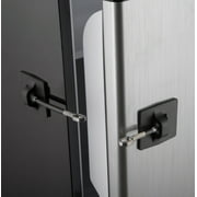 Refrigerator Door Lock with Padlock - Black - Walmart.com Refrigerator Door Lock with Padlock - Black - Walmart.com