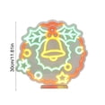 thumbnail image 3 of Neon Wall Light USB LED Glowing Sign for Christmas Holiday Party Room Decor, Acrylic Tabletop Window Lamp, Multicolor, 3 of 6