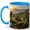 Blue, variant on Reforestation Coffee Mug, Tree Planting Volunteers Nature Conservation Design, 11 oz Ceramic Cup