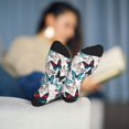thumbnail image 5 of Pofeuu Butterfly Print Crew Socks, Adult Running Hiking Socks for Youth and Adult, 5 of 7