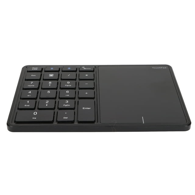 Number Pad Kit, 2 in 1 Number Pad Touchpad 22 Keys BT4.2 2.4G Type C Charging 500mAh Battery Numeric Keypad for Computer Laptop PC Desktop