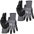 thumbnail image 1 of Guantes de trabajo KLEIN TOOLS 60586 resistentes al corte de nitrilo talla XL, 2 pares, 1 of 9