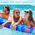 thumbnail image 3 of Paquete de 2 fideos inflables para piscina, tela suave con bolsa de almacenamiento, 3 of 5
