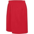 thumbnail image 2 of High Five 325391.083.XS Youth Primo Shorts, Scarlet - Extra Small, 2 of 2