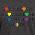 thumbnail image 3 of CafePress - Love Is Love T Shirt - Men's Classic Graphic Cotton T-Shirt, 3 of 4