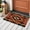 Brown, variant on Aztec Southwest Bathroom Mats 2x3 FT, Non Slip Small Kitchen Mat, Orange Black Boho Tribes Abstract Washable Soft Backed Front Door Throw Rugs Non-Shedding Indoor Outdoor Doormat for Entryway Sink