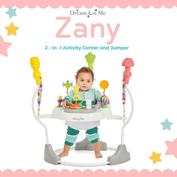 Dream On Me Zany 2-In-1 Activity Center
