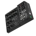 thumbnail image 2 of Mini consola mezcladora de 4 canales Mezclador de audio digital Ecualizador de 2 bandas, 2 of 8