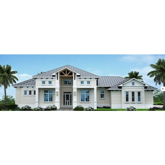 009-3130: Traditional Country 4 Bed, 3 Bath Luxury Home Plan, 3130 Sq Ft: Full Blueprints with License to Build by Home Plan Marketplace - Lesuto