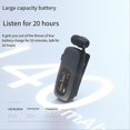 thumbnail image 4 of Business Clip Handsfree Bluetooth Headphones Matte Gray, 4 of 5