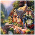 thumbnail image 1 of Cuadros Decorativos Diamond Painting All Square Diamond Campo Paisaje Serie JShteea Nuevos Originales, 1 of 9
