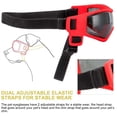 thumbnail image 4 of Spencer Dog Goggles UV Protection Glasses for Small to Medium Breed Dog, Pet Dog Sunglasses Windproof Dustproof Snowproof Upgraded Puppy Glasses Adjustable Eyewear, 4 of 9